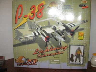 Ultimate Soldier XD P38 Lightning intercept WW11 Airplane 10128 Samantha Payton - Image 1 of 4