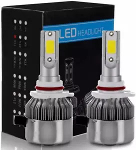 ECCPP 9005/HB3 LED Headlight Bulb Hi/Lo Beam White Fog Lights Conversion Kit - 8 - Picture 1 of 7