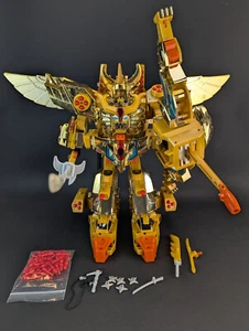 Brave of Gold Goldran DX Great Goldran READ Takara Yuusha Transformers Lionkyzer - Picture 1 of 15