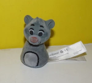 FIGURE Disney FURRYTALE FRIENDS Flocked Baloo bear 2" - Picture 1 of 2