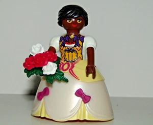 Playmobil Ethnic Lady African American Lady Hoop Skirt Dress Princess Figure C5 - Picture 1 of 4