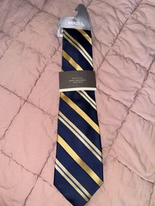 Merona Men’s 100% Silk Necktie - Picture 1 of 6