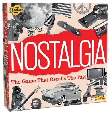 Cheatwell Games Nostalgia Board Game - British Quiz Game With Over 1000 Question - Imagen 1 de 4