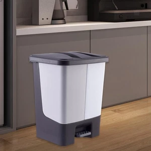 Recycling Kitchen Step Trash Can Waste Basket for Bedroom Living Room - Picture 1 of 5