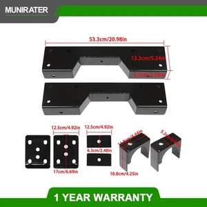 C-Notch Rear Support & Drop Flip Kit For 88-98 Chevy Silverado C1500 GMC Sierra - Picture 1 of 9