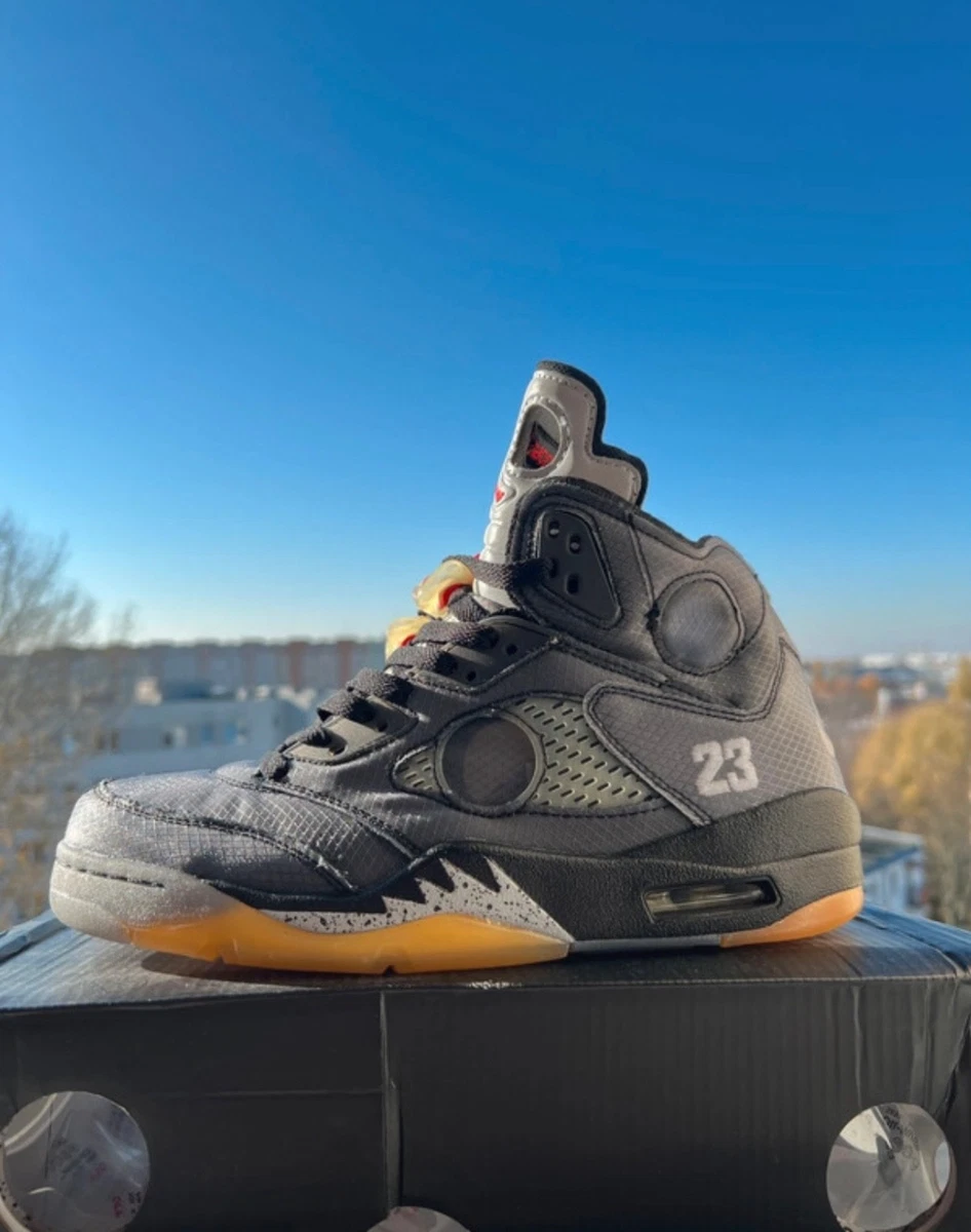 Jordan 5 Retro x Off-White Gray for Sale - Authenticity Guaranteed