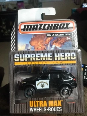 Ruedas Matchbox on A Mission Supreme Hero Collection Ultra Max E24. Foto 1 de 4