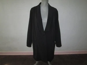 Damen BETABRAND Longline Reise Blazer schwarz Jacke Stretch Karriere Freizeit ~ XL - Bild 1 von 4