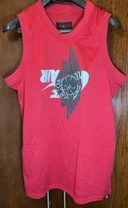 Nike Air Jordan Jumpman Wings Classic Mesh Jersey Gym Red Men’s M BQ8479-687 New - Picture 1 of 8