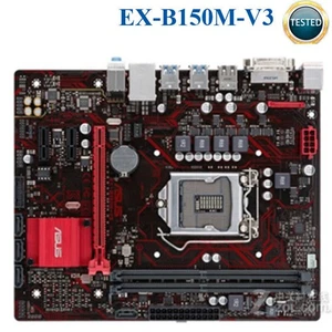 Placa madre ASUS EX-B150M-V3 Socket LGA 1151 Intel B150 SATA3 USB3.0 DDR4 SDRAM - Imagen 1 de 3