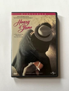 HENRY & JUNE (1990) Maria de Medeiros/Fred Ward | 1999 DVD - VG+ - Picture 1 of 3