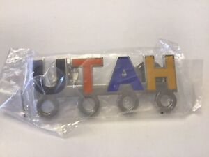 2002 Salt Lake Winter Olympic Games - U.T.A.H. Charm Holder Pin By Symbol Arts