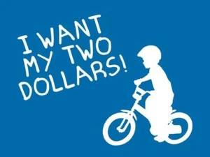Brand New I WANT MY 2 DOLLARS TSHIRT 80s Movie POP PUNK Against Me SM-3XL - Picture 1 of 2