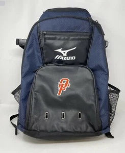 Mizuno backpack Black Blue Large sports Hook - Picture 1 of 12