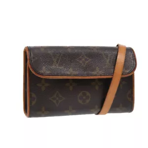 LOUIS VUITTON Monogram Pochette Florentine Waist bag M51855 LV Auth ar12499 - Picture 1 of 22