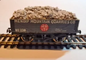 More details for peco mendip mountain quarries co. rr ltd. open mineral wagon no.238 oo gauge