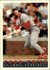 1995 Topps Bazooka Baseball #117 Todd Zeile