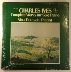 Charles Ives Piano SEALED Rare Vinyl LP Set Vox Box SVBX5482 Nina Deutsch  - Picture 1 of 12