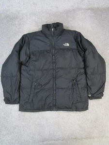 The North Face Jacket Boys Xl Black Insulated 600 Down Puffer * - Picture 1 of 11