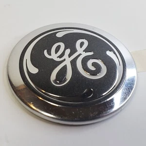 General Electric GE Adhesive Backed Logo Badge 1.5 Inches 1 1/2" Across GE Logo - Picture 1 of 3