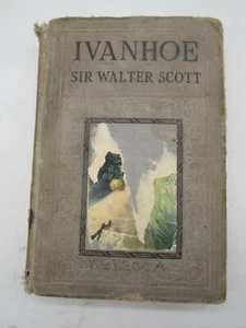 Ivanhoe Sir Walter Scott Hurst & Co ExLib  - Picture 1 of 6