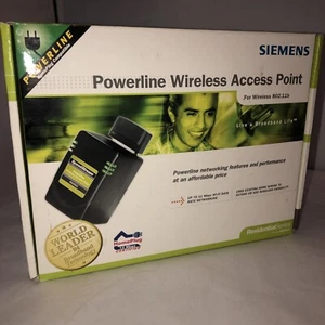 SIEMENS Powerline ACCESS POINT SS2521 For Wireless 802.11b - Picture 1 of 11