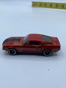Hot Wheels 2011 Muscle Mania 1/10 Red 67' Ford Mustang Fastback Shelby GT-500 - Picture 1 of 9