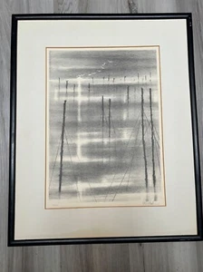 Richard Florsheim Lithograph "Weirs" AAA Signed, Excellent Condition - Picture 1 of 4