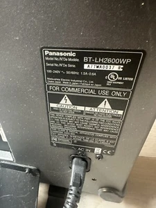 Panasonic BT-LH2600WP 26" LCD Monitor - Picture 1 of 11