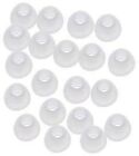 New Zotech 20 Pcs Small Silicone Replacement Ear Buds Tips 20 Clear 