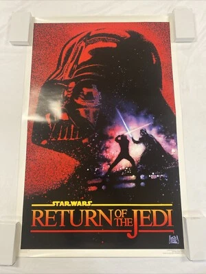 MINT 1993 STAR WARS RETURN OF THE JEDI KILIAN ANNIVERSARY 27x41 MOVIE POSTER - Image 1 of 4
