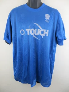 England Rugby Union Reversible Training Shirt Top Trikot Blau Mesh Herren XXL 2XL - Bild 1 von 6
