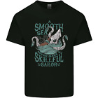 Skilful Sailor Kraken Sailing Octopus Mens Cotton T-Shirt Tee Top