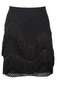 STELLA MCCARTNEY CREPE MINI SKIRT IT 36 UK 4 - Picture 1 of 4