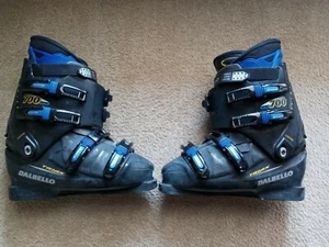Dalbello Triax 700 TX Ski. Black/Blue Ski Boots size 11 men's MONDO 29 EURO 10 - Picture 1 of 4