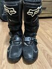 Fox Comp 5 Boots Youth Size 7 Motorcross Motorcycle  Black White