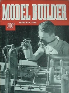 1939 MODEL BUILDER MAGAZINE - MODEL RAILROADING FOR MEN & BOYS (LIONEL CORP - Picture 1 of 1