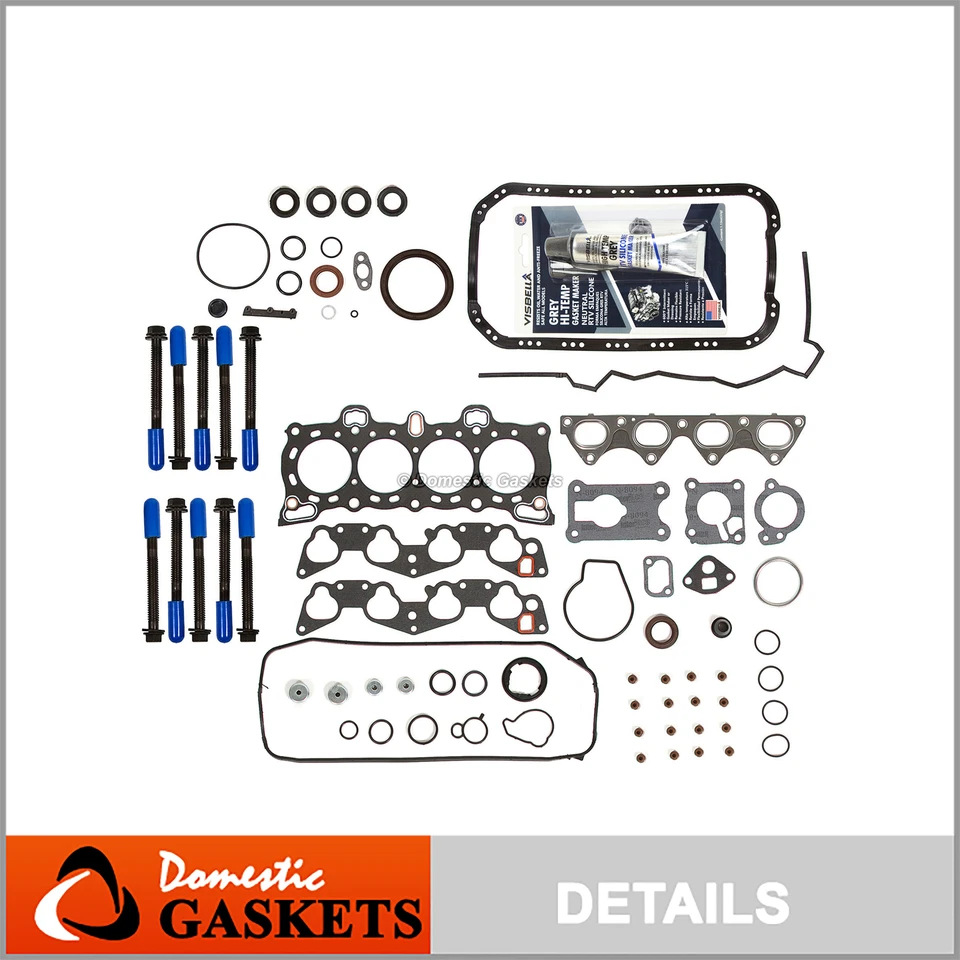 Juego de pernos de junta completa para Honda CRX Civic De So 1.5 1.6 88-95 D15B7 D16A6 Foto 1 de 4