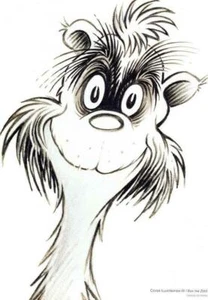 Dr. Seuss. Reproduktion "If I Ran..." Cartoon Druck 9x12 - Bild 1 von 1
