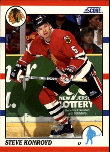 1990-91 Score Hockey #29 Steve Konroyd