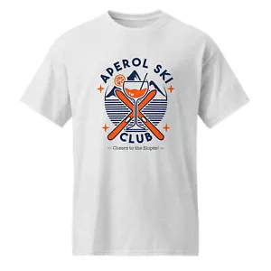 Apres ski DryBlend® T-Shirt Aperol Ski club - Picture 1 of 7