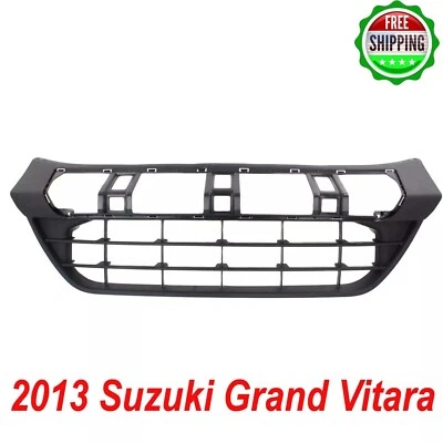 New Grille Front For 2013 Suzuki Grand Vitara Textured Black Plastic SZ1036102 Foto 1 de 4