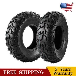 Pair 23×7-10 23×7×10 ATV UTV Tires 6Ply All Terrain Go Kart Golf Cart Tire Black - Picture 1 of 12