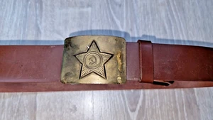 soldier's belt of the soviet army of the ussr - Picture 1 of 9