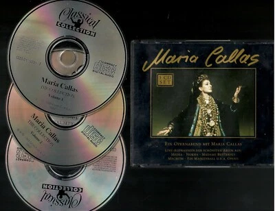 Maria Callas "UN SOIR A L'OPERA" Coffret 3 CD - Photo 1/2