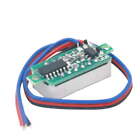Mini LCD Volmeter 0-100V-Green Size LED Panel Voltage Meter 3-Digit