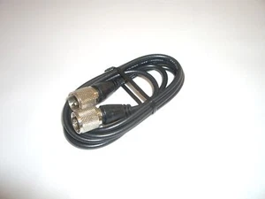WORKMAN CX-6-PL-PL 6FT RG-58 ANTENNA COAX PATCH CABLE BLACK w/ MOLDED PL-259s - Picture 1 of 1