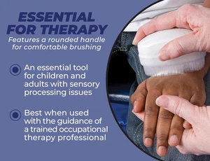 Wilbarger Therapiebürste 2er Pack - Therapressure Brush for Sensory Brushing - UK - Bild 1 von 9