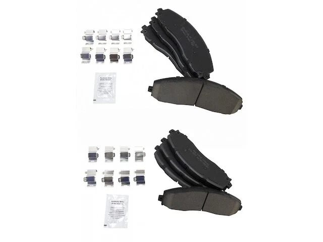 Juego de pastillas de freno TRQ 85HD18Z para Ford F350 Super Duty 2013-2020 Foto 1 de 1