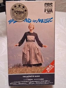 The Sound of Music VHS 1965 Musical Five Star Collection CBS Fox - Picture 1 of 5